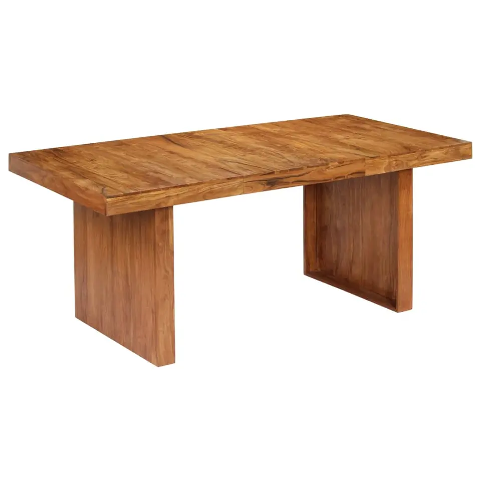 vidaXL - Eettafel - Bruin - Hout