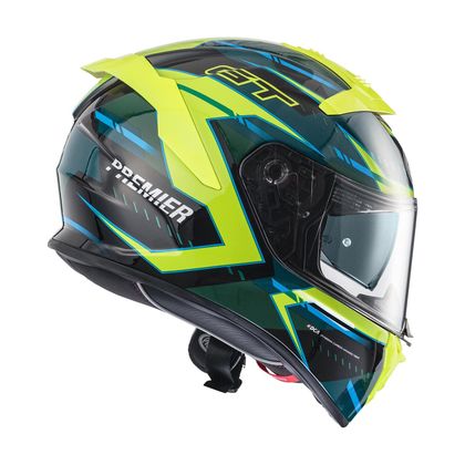 Casque Premier DEVIL EV6 - Bleu / Jaune