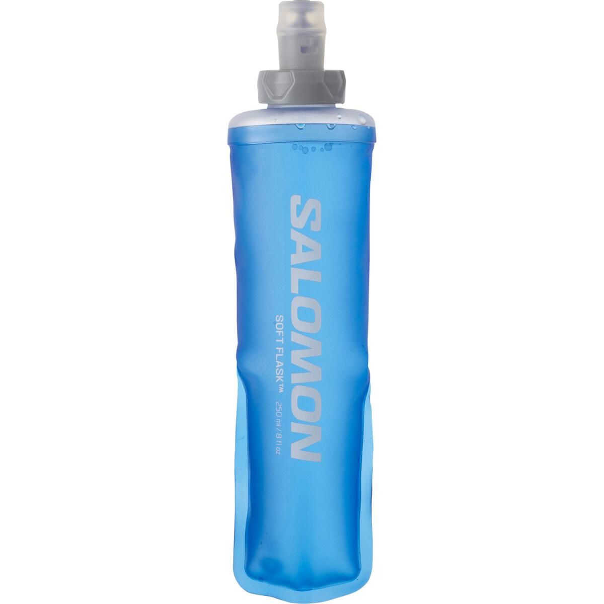 salomon soft flask 250 ml drikkedunk 25 lc1986400 clear blue