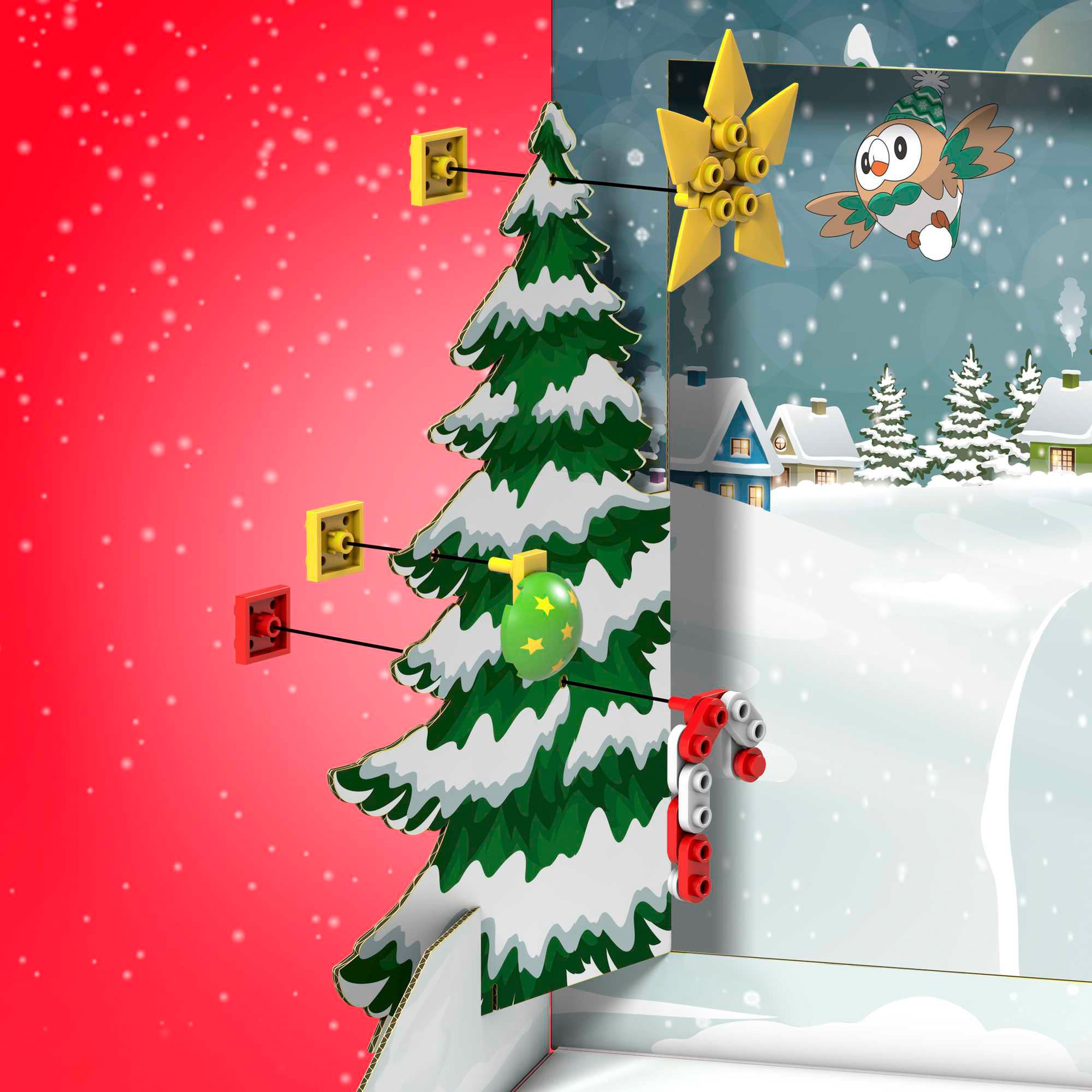 Mattel Konstruktionsspielzeug Construx Pokémon Adventskalender