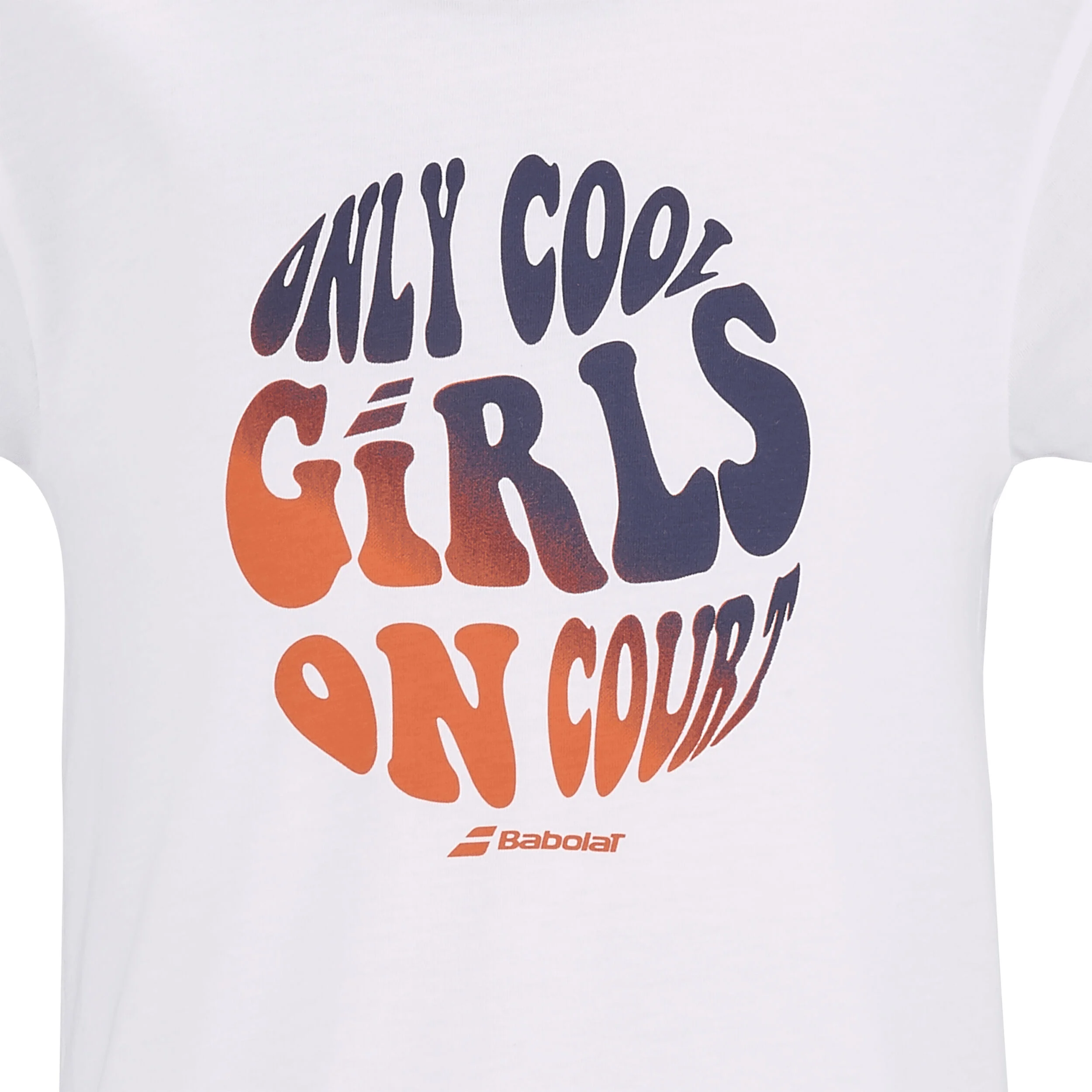 Babolat Exercise T-shirt Filles - Blanc , Multicouleur