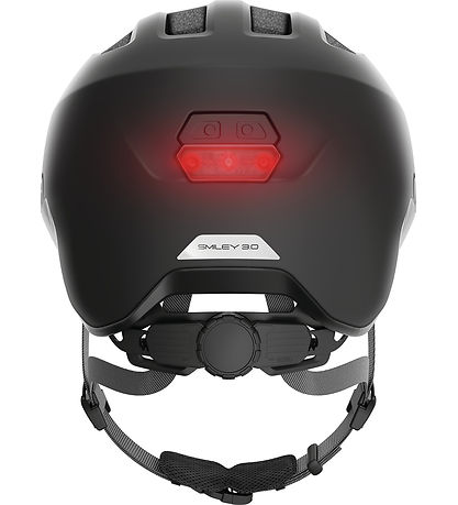 Abus Fahrradhelm - Smiley 3.0 Ace LED - Samt Black