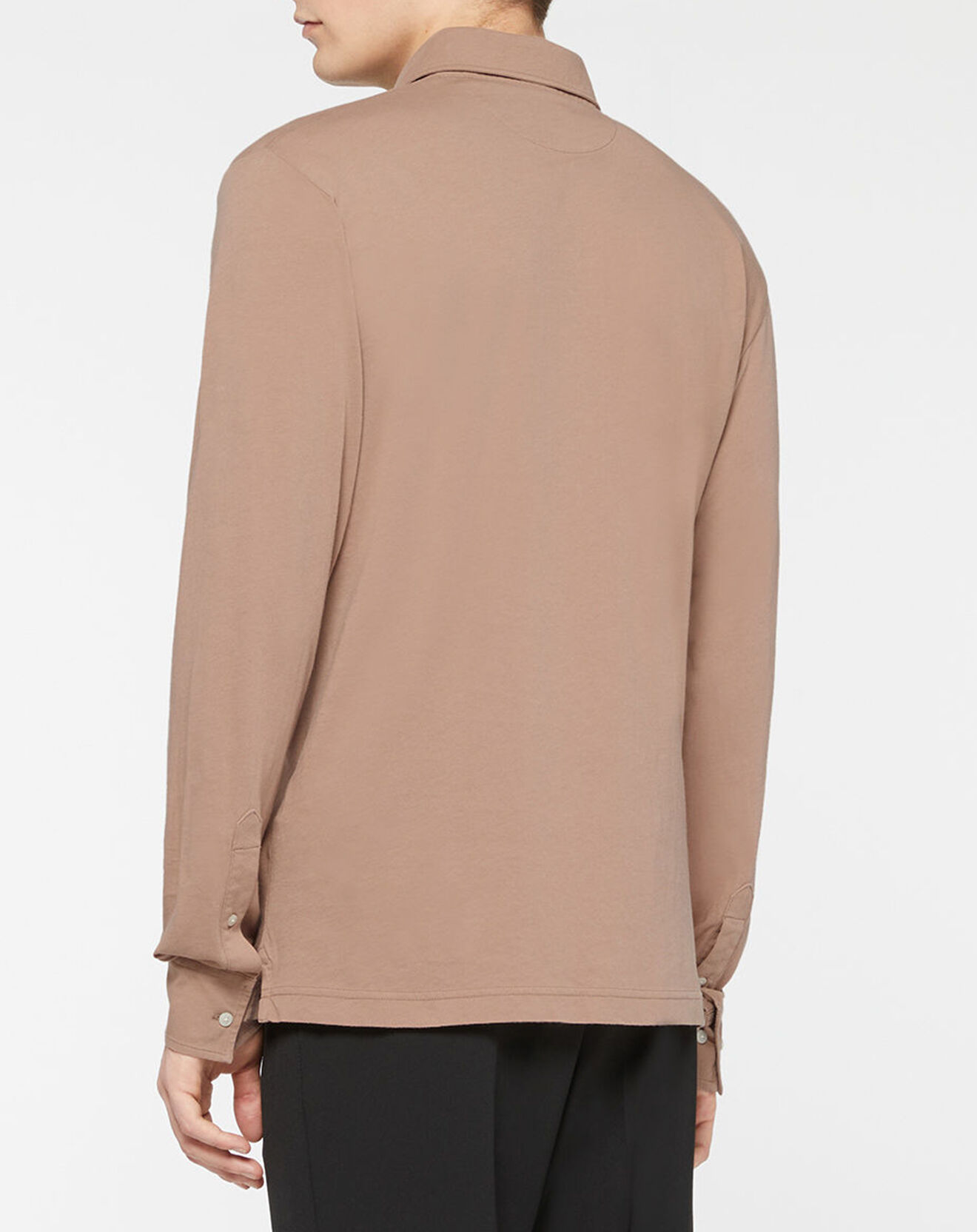 Hackett London Polo Regular Fit Jersey beige foncé
