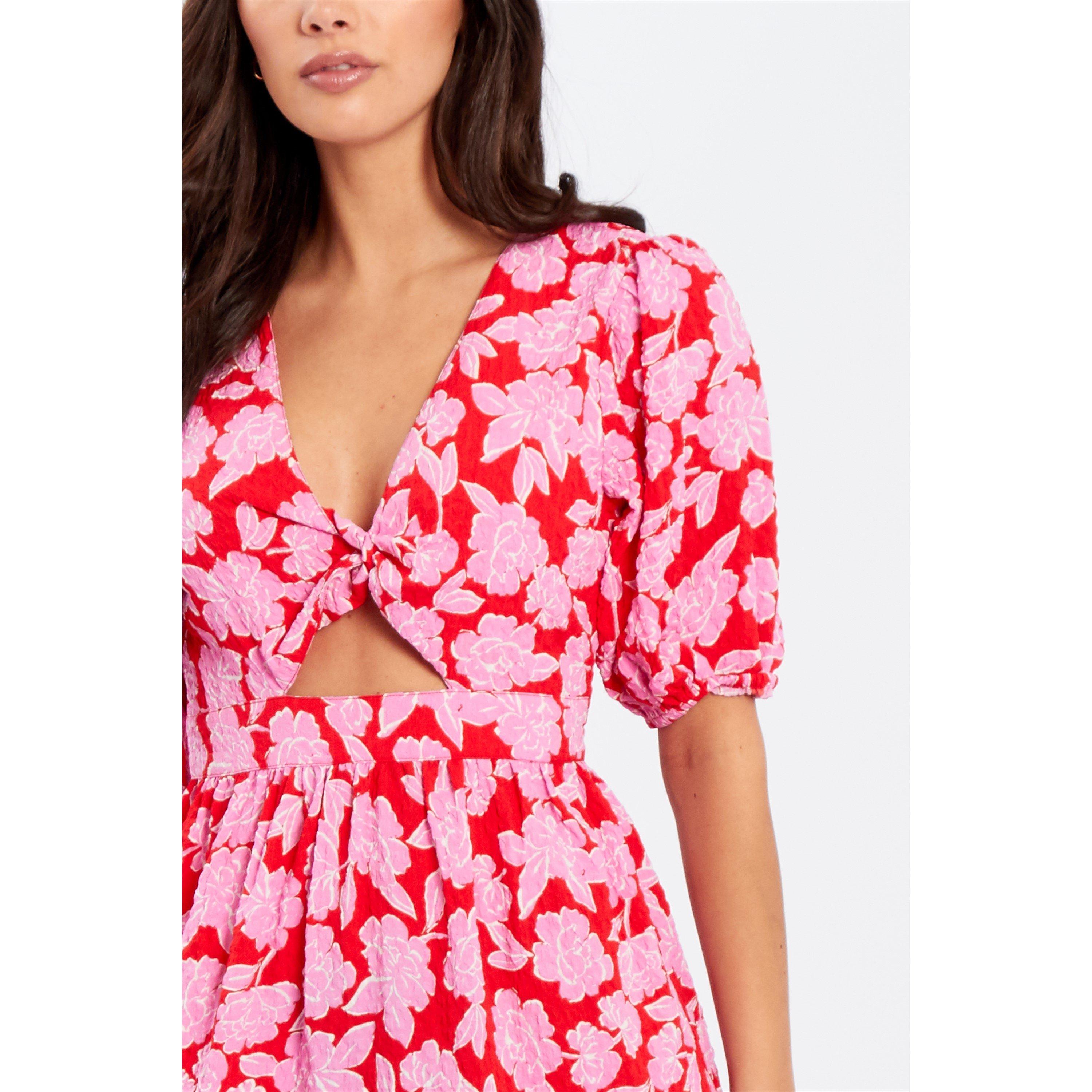 Be You Cut Cut out Midi Dress