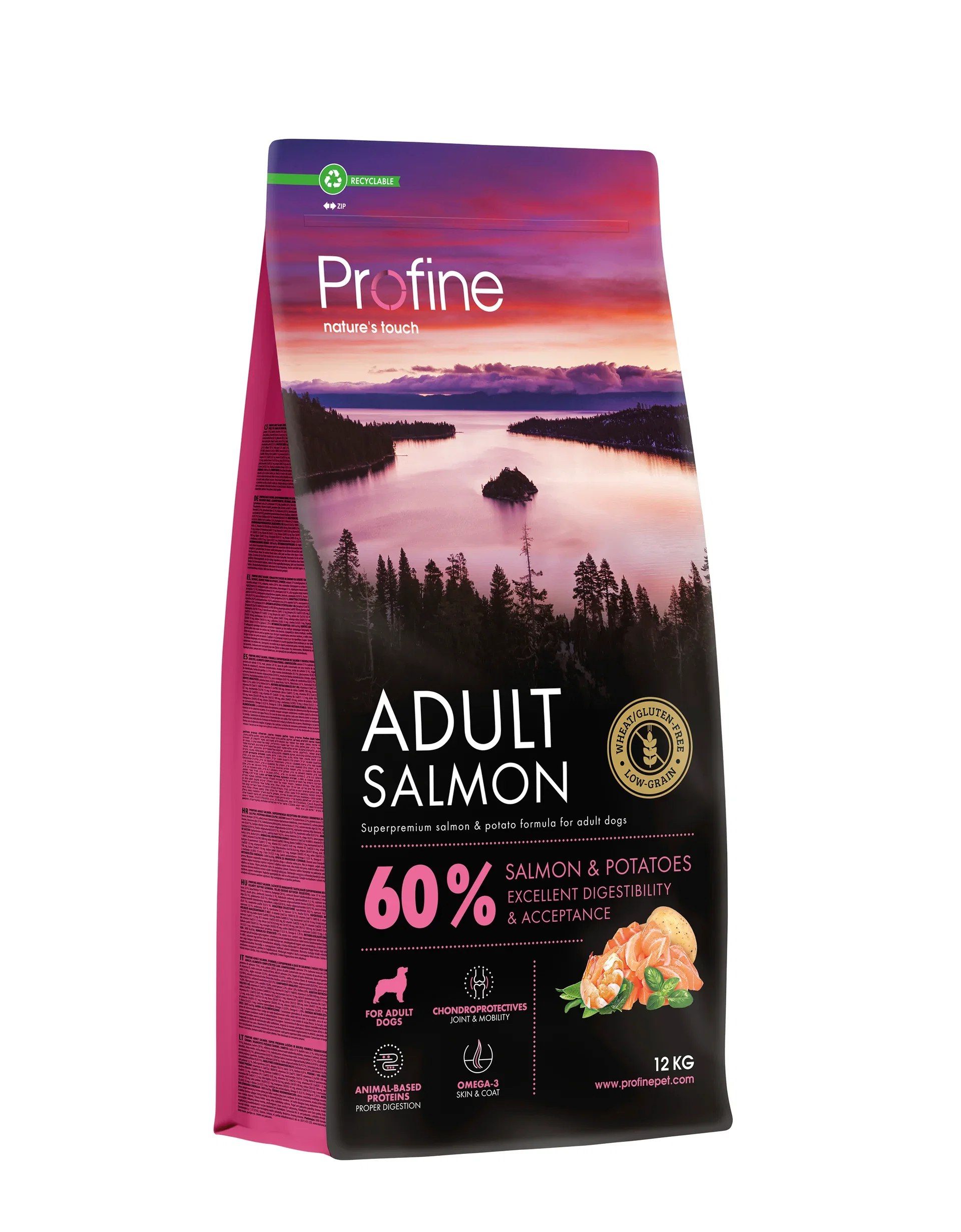 Profine Adult Laks & Poteter 12 kg 12 kg