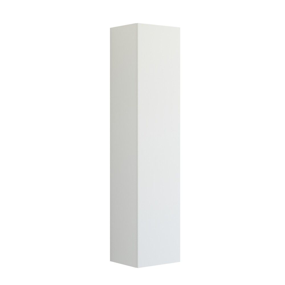 HØYSKAP SCANBAD URBAN 1 DØR SLETT HØYRE VERSJON B 176X40X35CM HVIT MATT