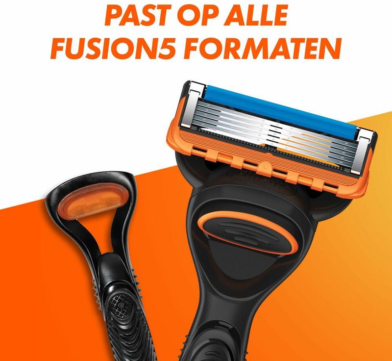 Gillette - Fusion 5 Power - Navulmesjes - 12 Stuks