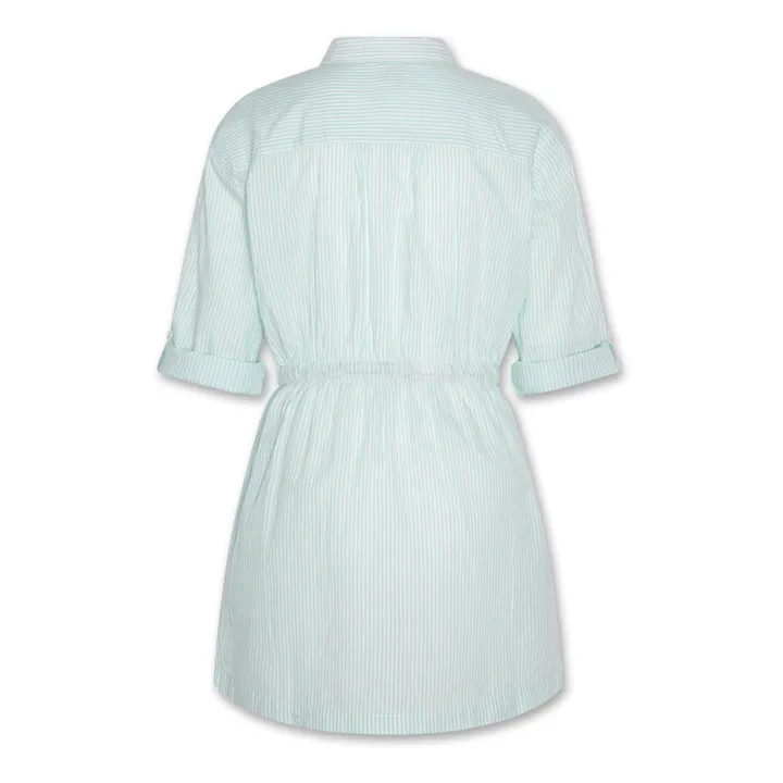 AO76 Robe Rayures Chloe | Bleu ciel