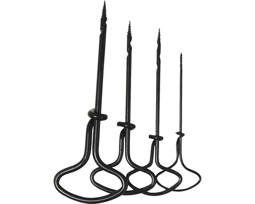 Nagelboorset, 2+3+4+5 mm, 4 stuks