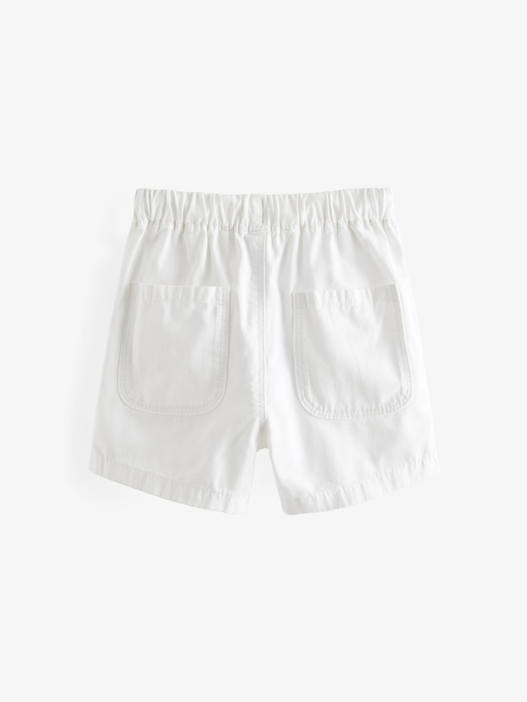 Wit - Shorts met trekkoord (3mnd-7jr)