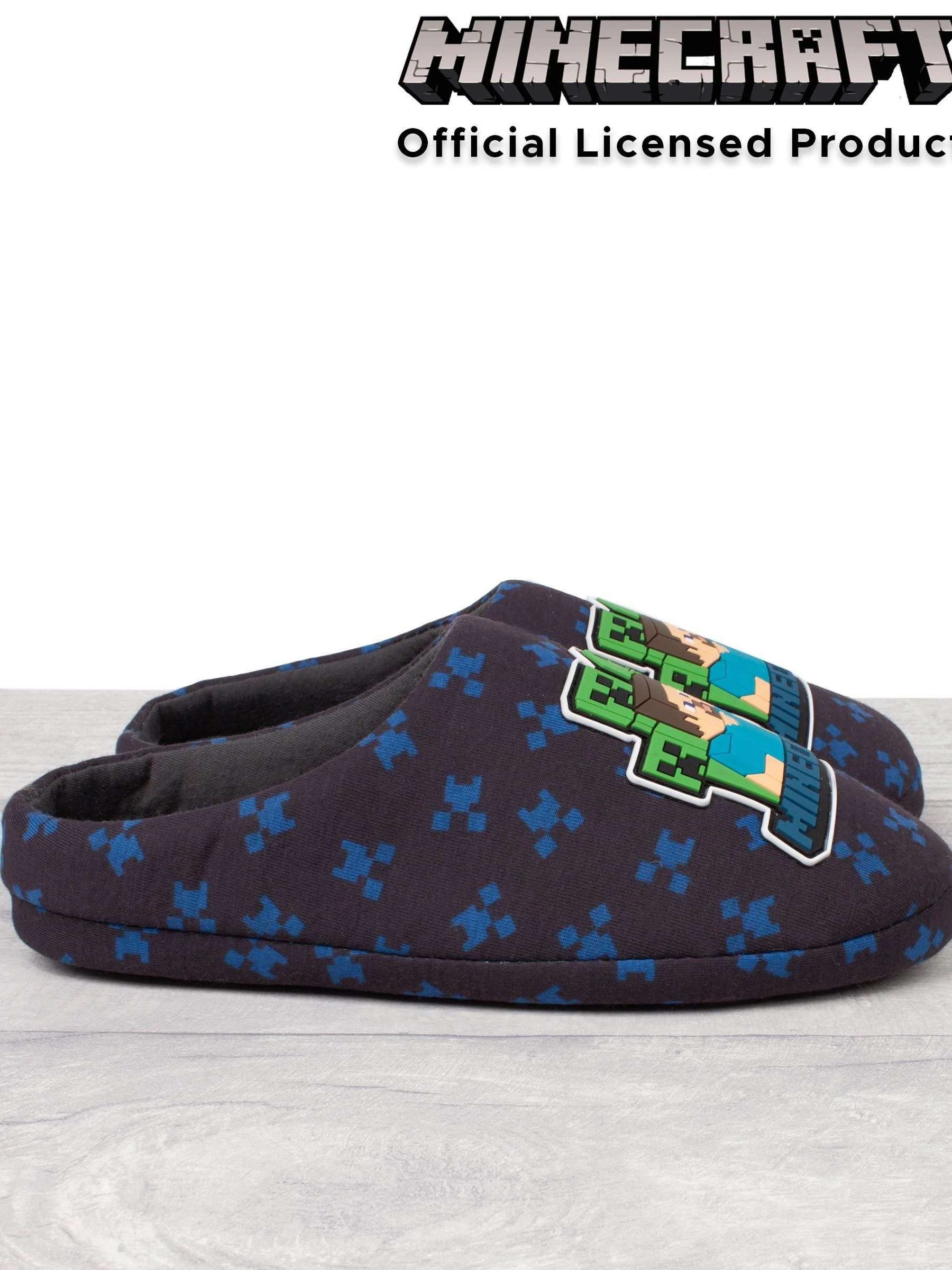 Vanilla Underground Boys Minecraft Slippers