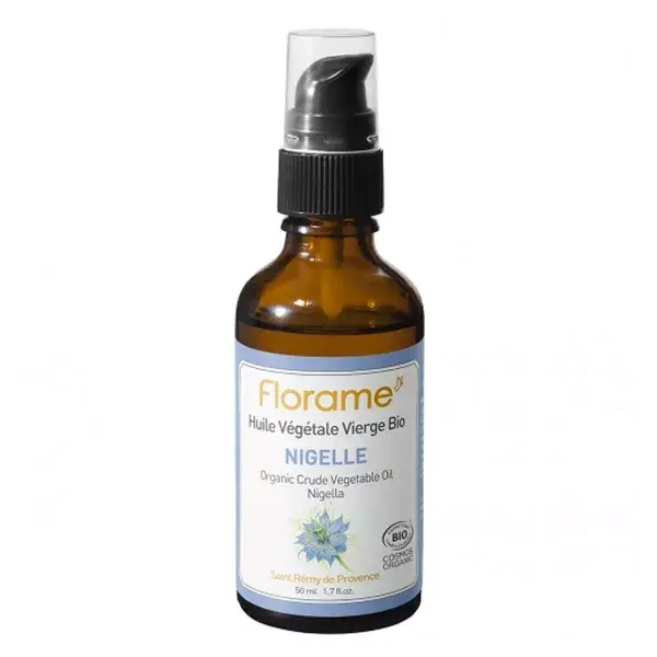 Óleo de Semente Preta Orgânico para Aromaterapia Florame 50ml