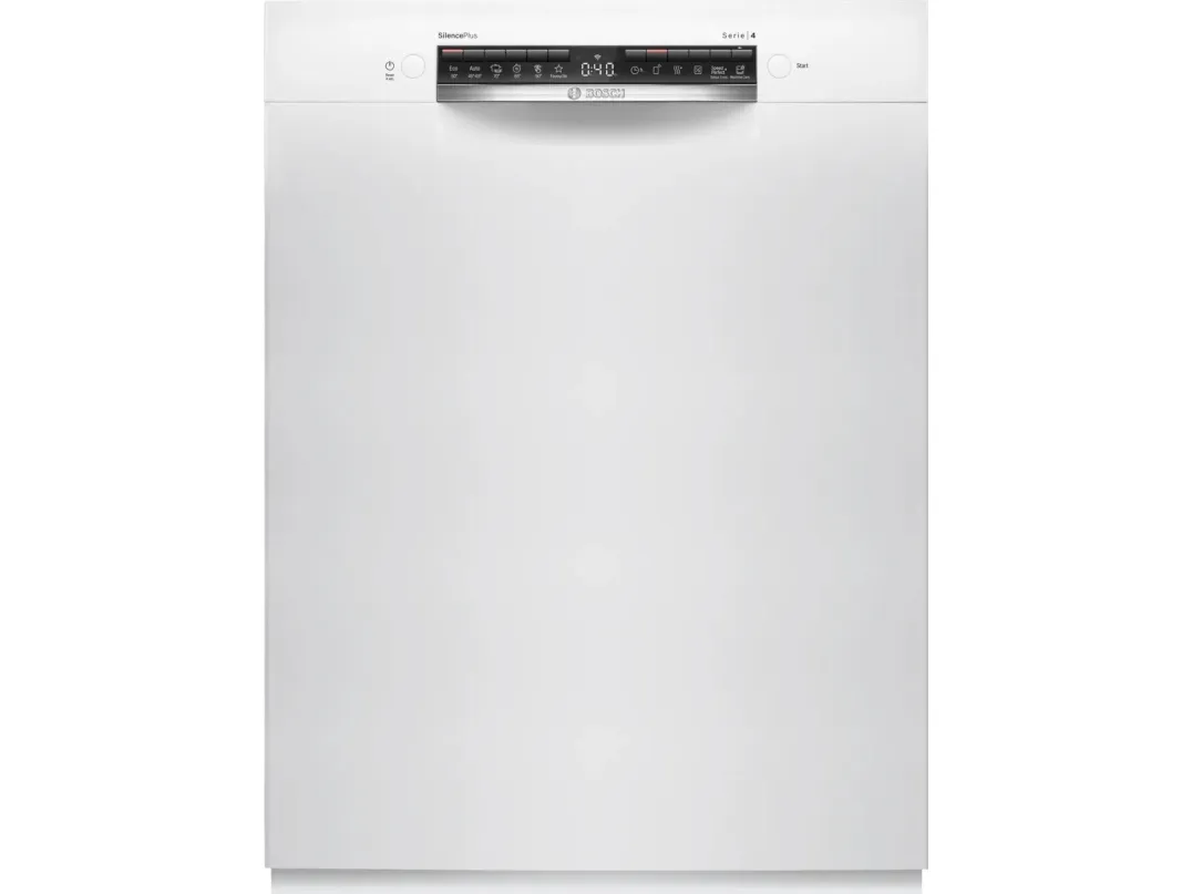 Bosch Serie | 4 SMU4HAW01S - Opvaskemaskine - til indbygning - Wi-Fi - Niche - bredde: 60 cm - dybde: 55 cm - højde: 81.5 cm - hvid