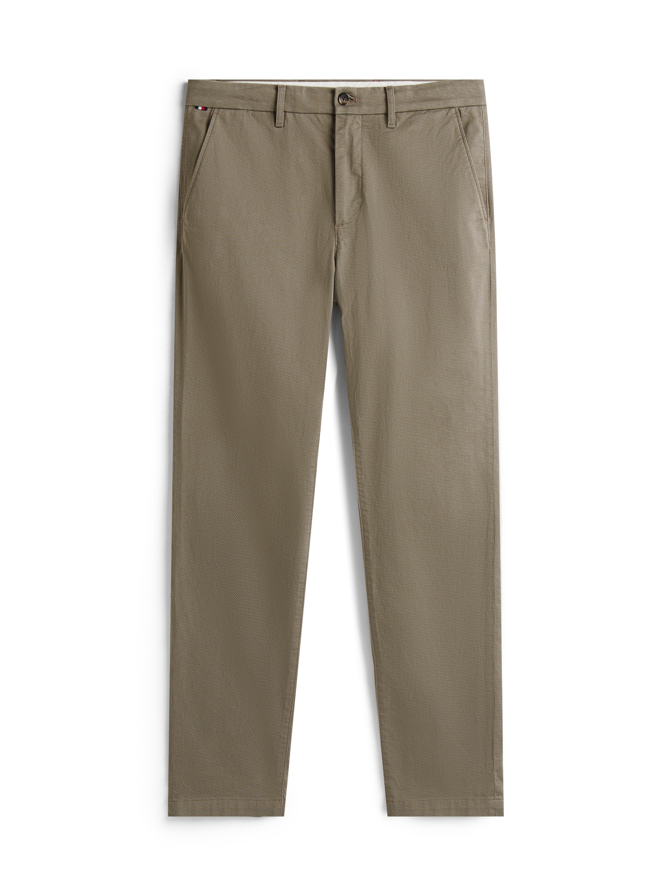 Tommy Hilfiger Chinohose »BLEECKER PRINTED ST«  Slim Fit, strukturierte Qualität