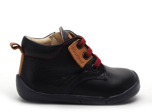 Kickers boots bottine bebe wazzap bleu