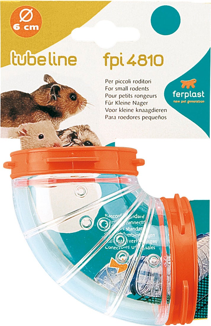 Ferplast knaagdiertunnel transparant D 6 cm
