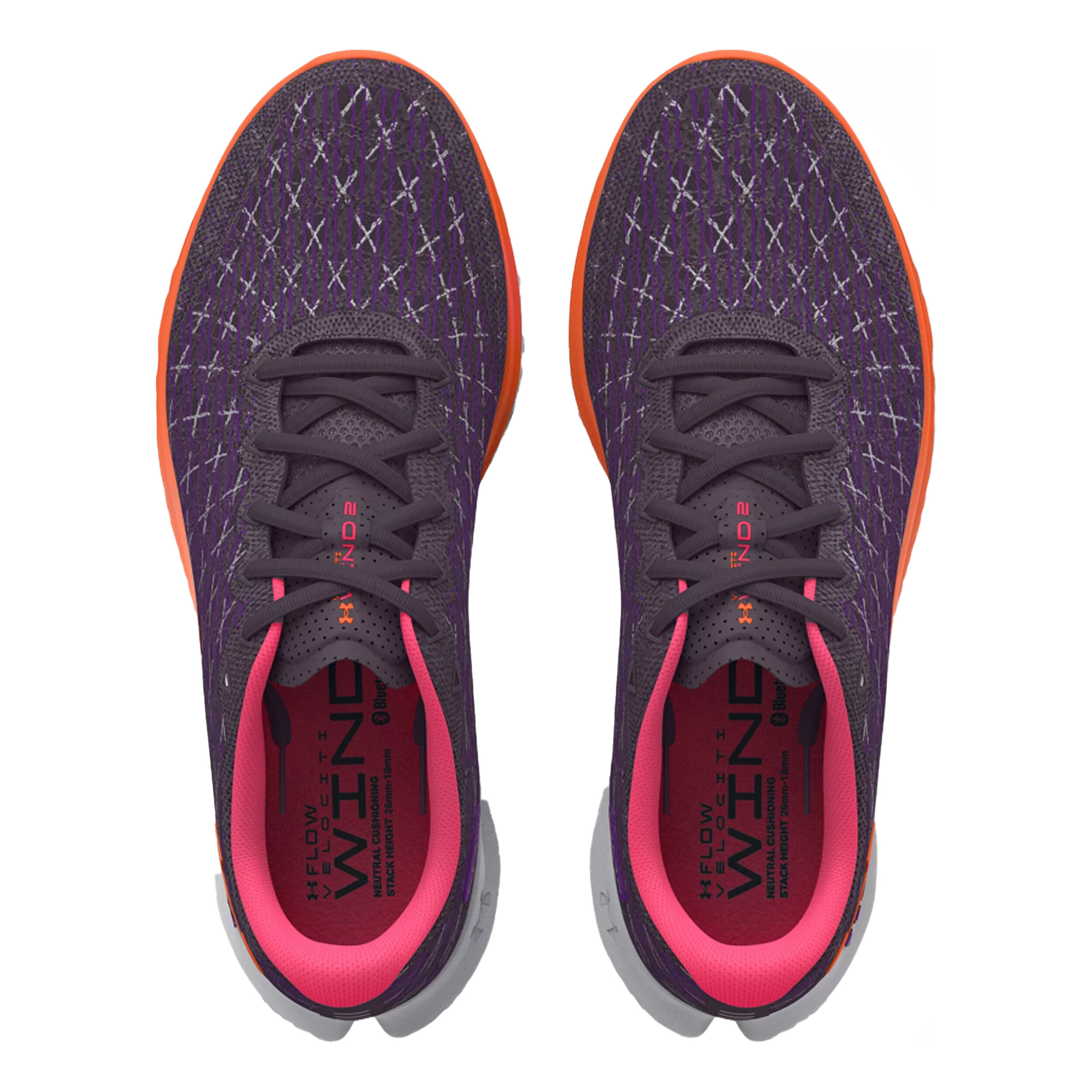 Under Armour Flow Velociti Wind 2 Chaussure De Running Sans Stabilisateurs Femmes - Violet
