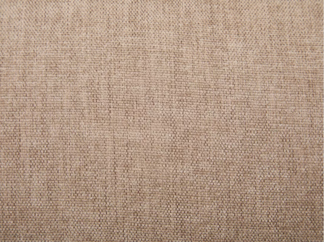 Fauteuil à bascule en tissu taupe RELIACO