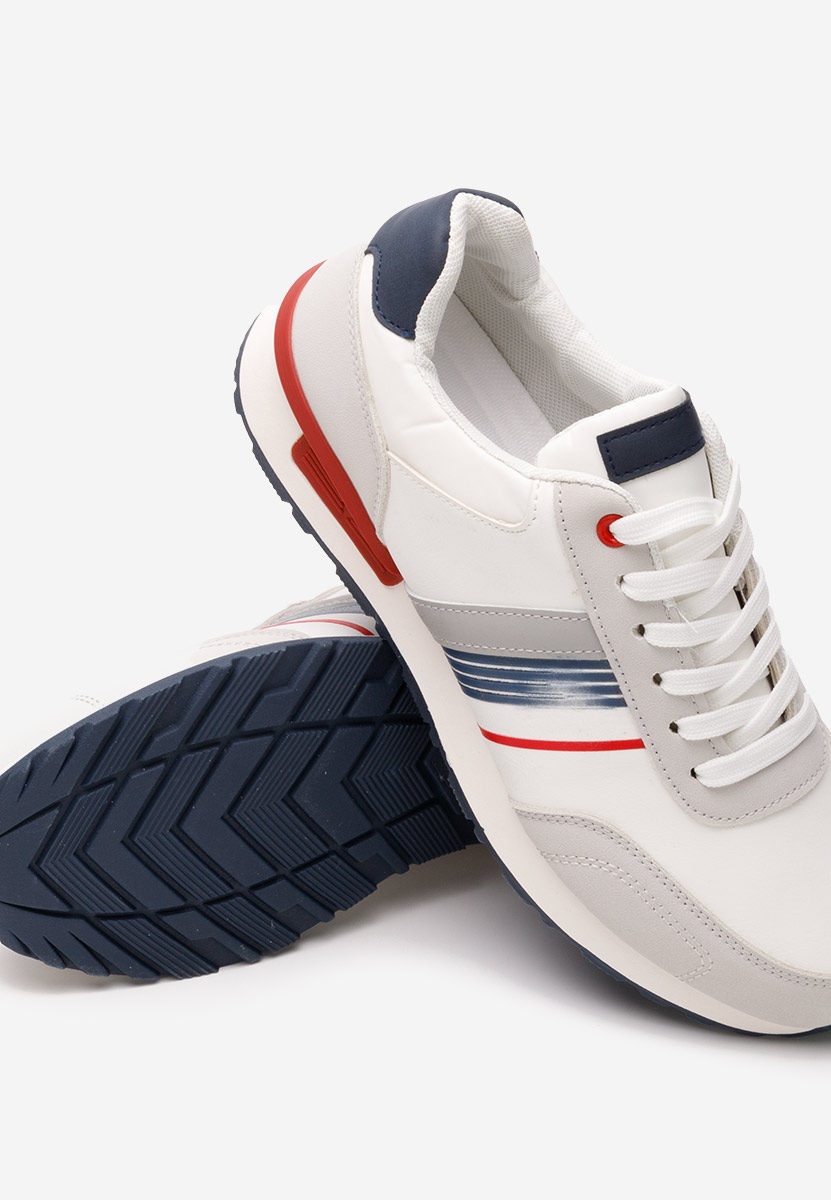 Chaussures de sport homme blancs Edison