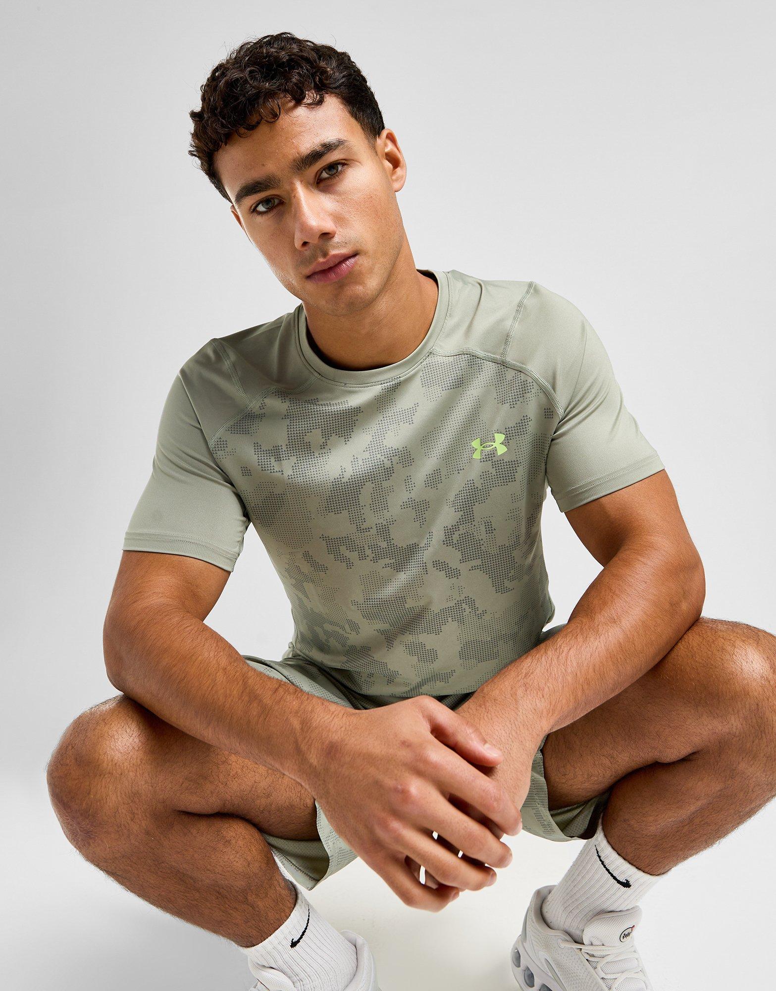 Under Armour T-Shirt HeatGear Camo Homme