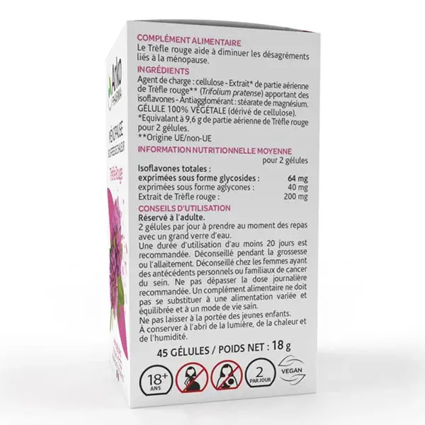 Arkopharma Arkogélules Trevo Vermelho 45 cápsulas
