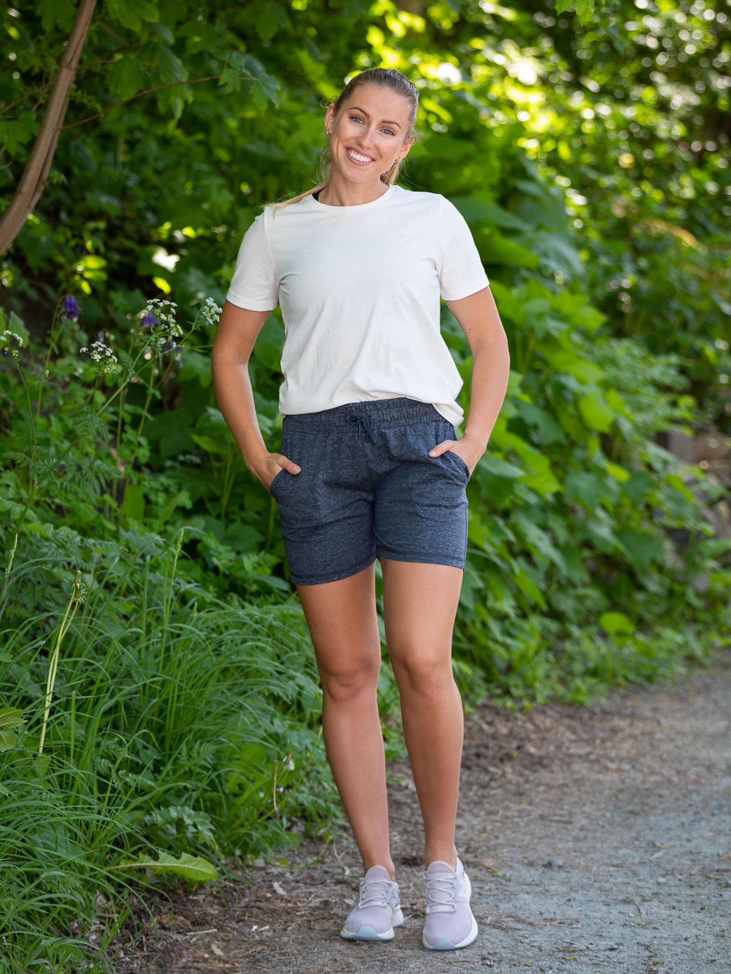 Chestine Melange Sweat Shorts
