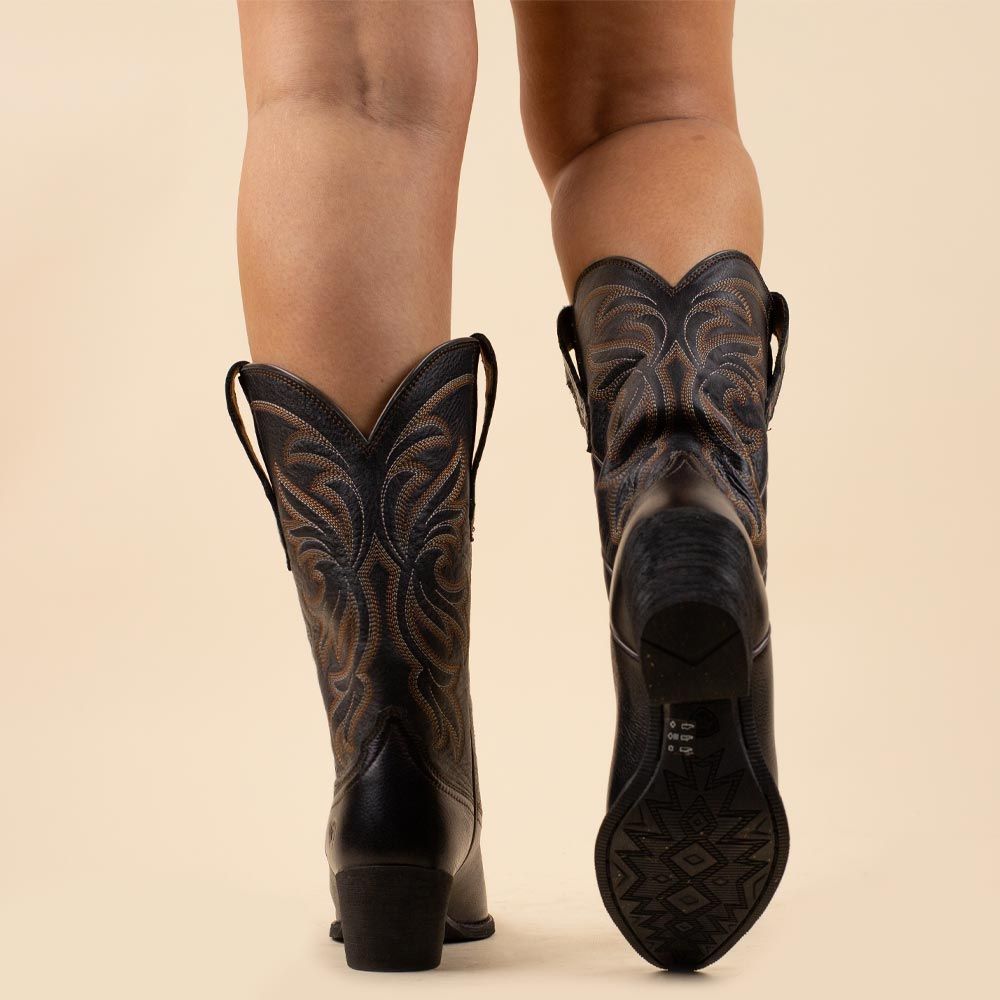 Ariat cowboylaarzen Heritage Stretchfit zwart