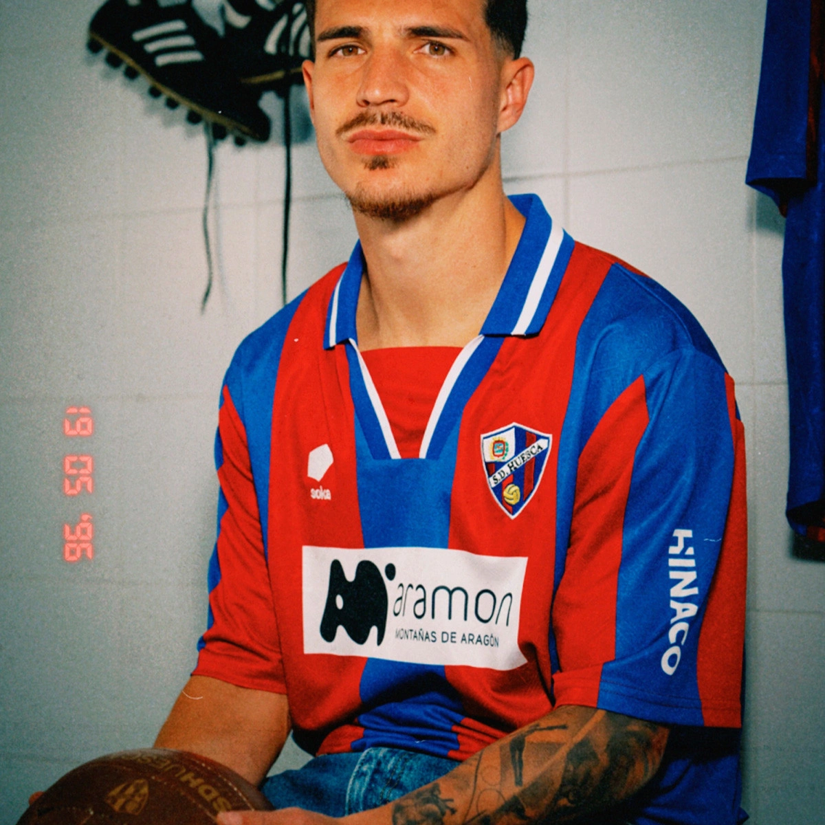 Camisola Soka Sociedad Deportiva Huesca Retro 2025-2026
