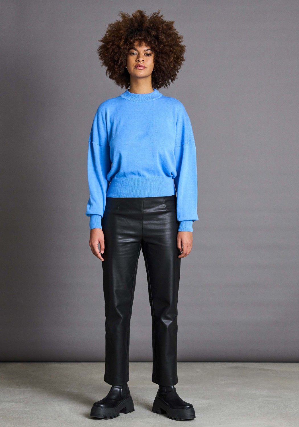 Jan 'n June Strickpullover Yin Azure Blue