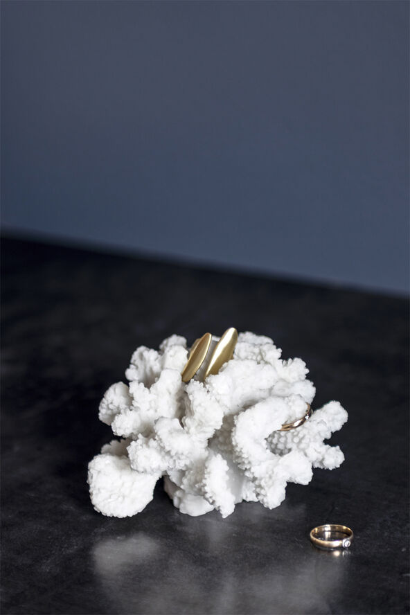 Mette Ditmer Coral, branches - small Hvid