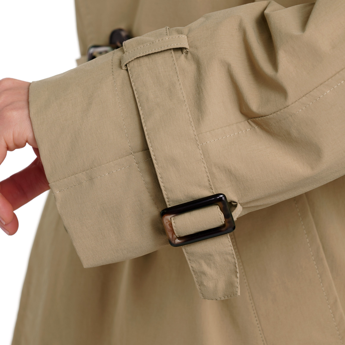Gina Benotti Damen Trenchcoat mit Bindegürtel beige