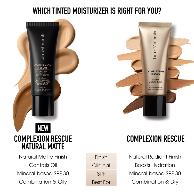 bareMinerals Complexion Rescue Tinted Moisturizer Hyaluronic Acid SPF 30 - 35 ml - Terra 8.5