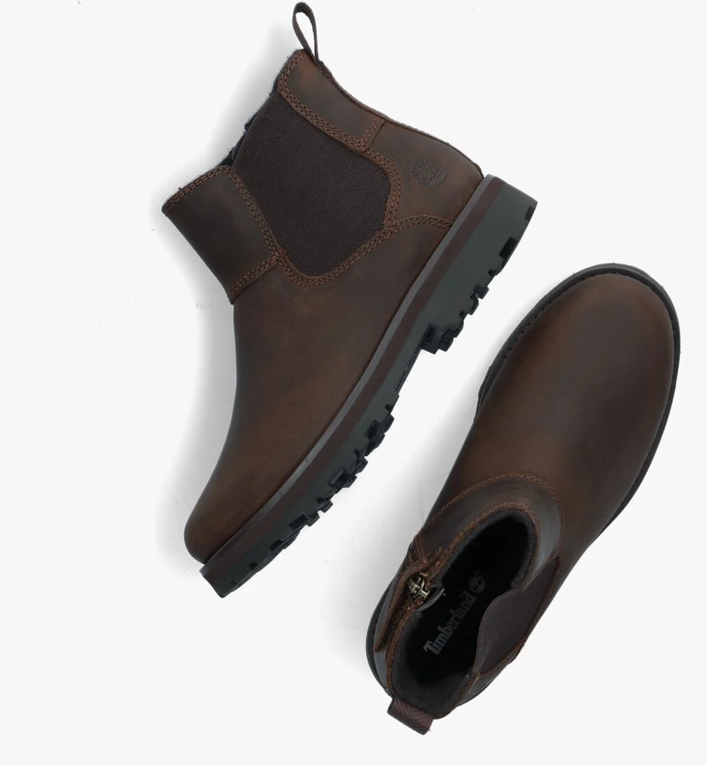TIMBERLAND bruine timberland chelsea boots courma kid