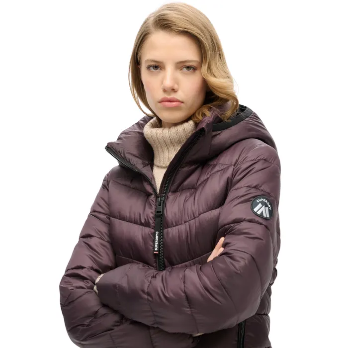 Superdry Fuji Quilt Padded Winterjas Dames