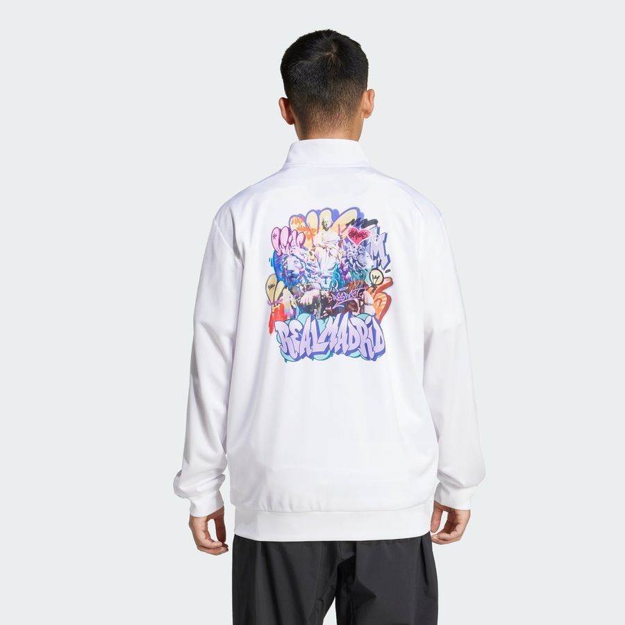 Adidas Veste de survêtement Real Madrid DNA