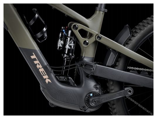 VTT Électrique Tout-Suspendu Trek Slash  9.7 Shimano SLX/XT 12V 580Wh MX (29/27.5'') Vert 2025