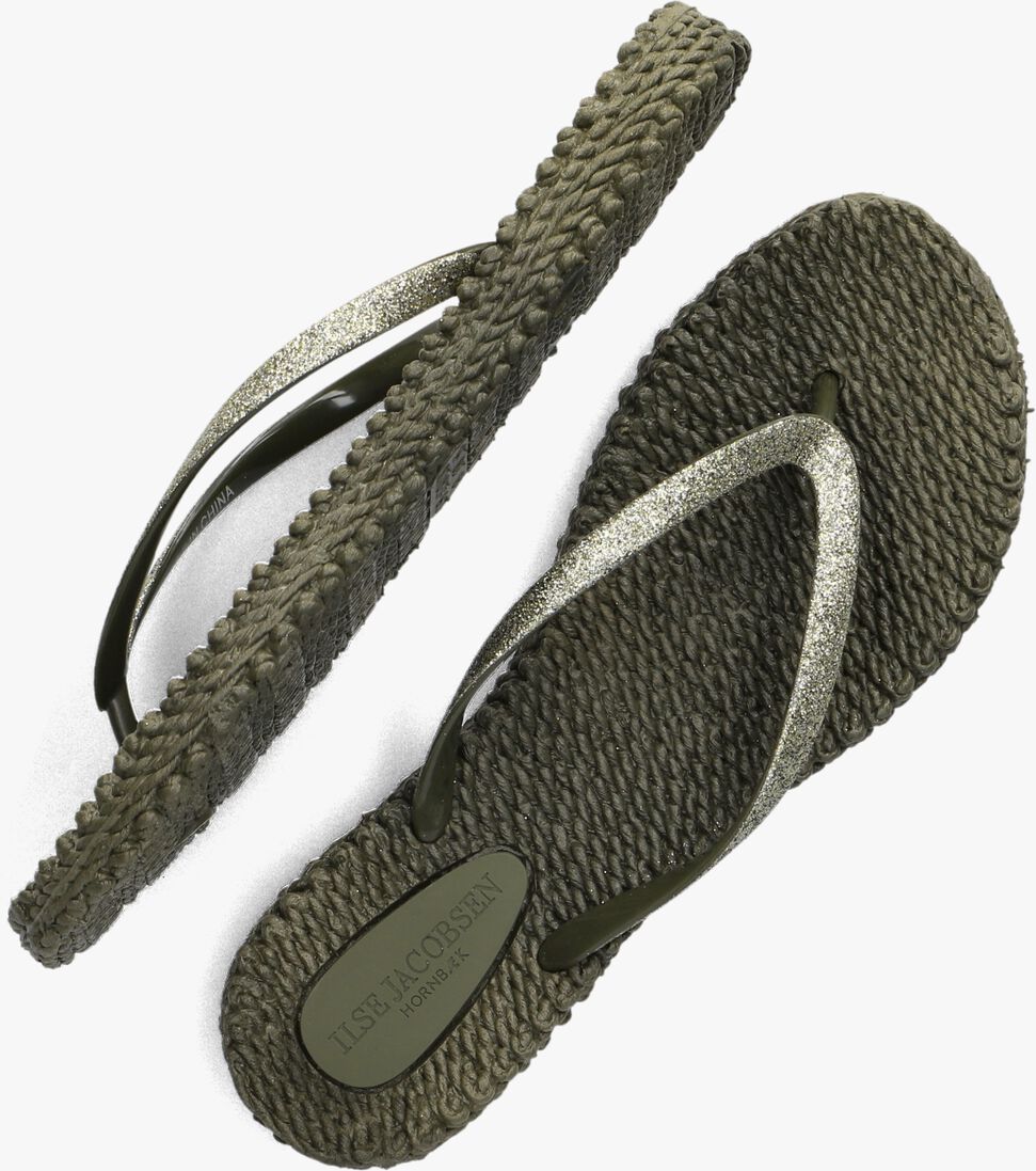ILSE JACOBSEN groene ilse jacobsen teenslippers cheerful01