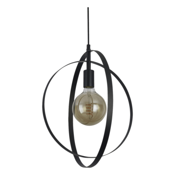 Hanglamp Thijs zwart Ø42cm
