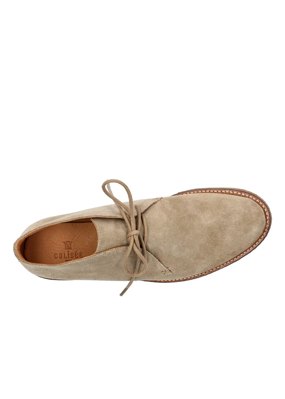 CHUKKA BOOTS VICENZO VELOURS BEIGE