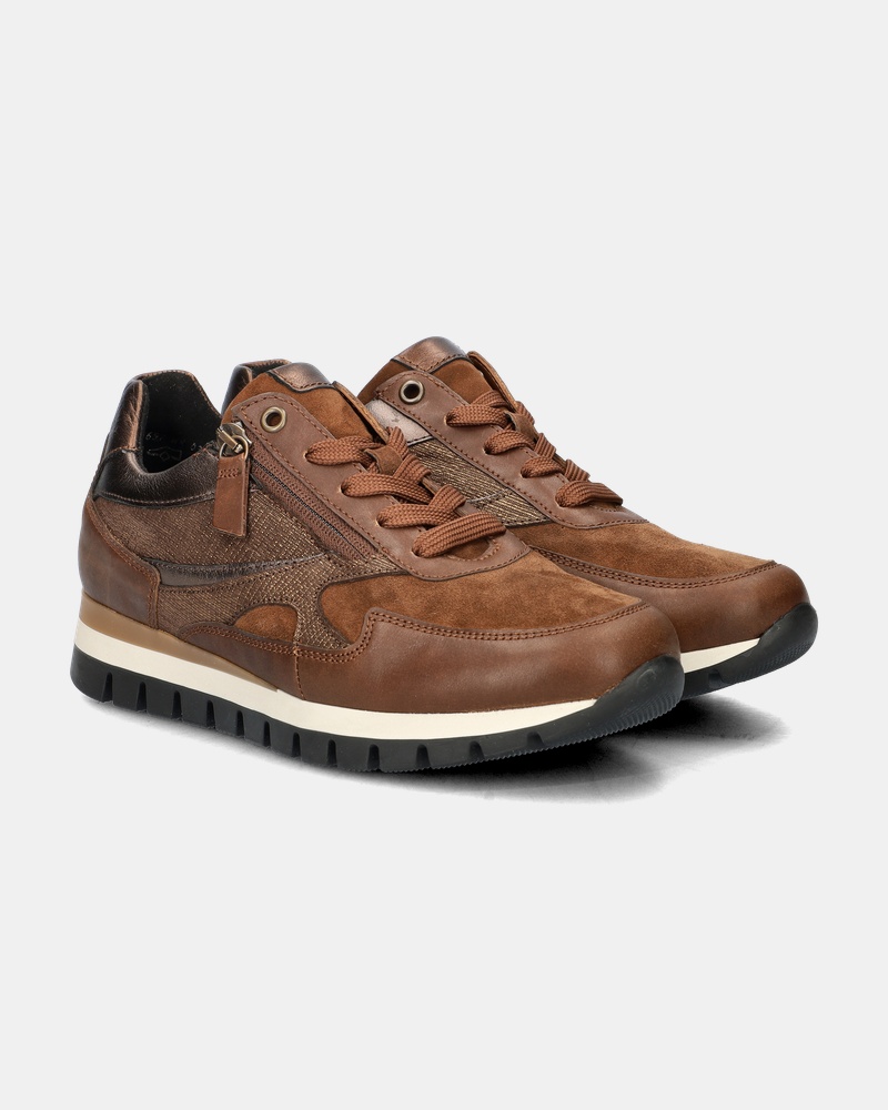 Gabor Lage sneakers  - bruin