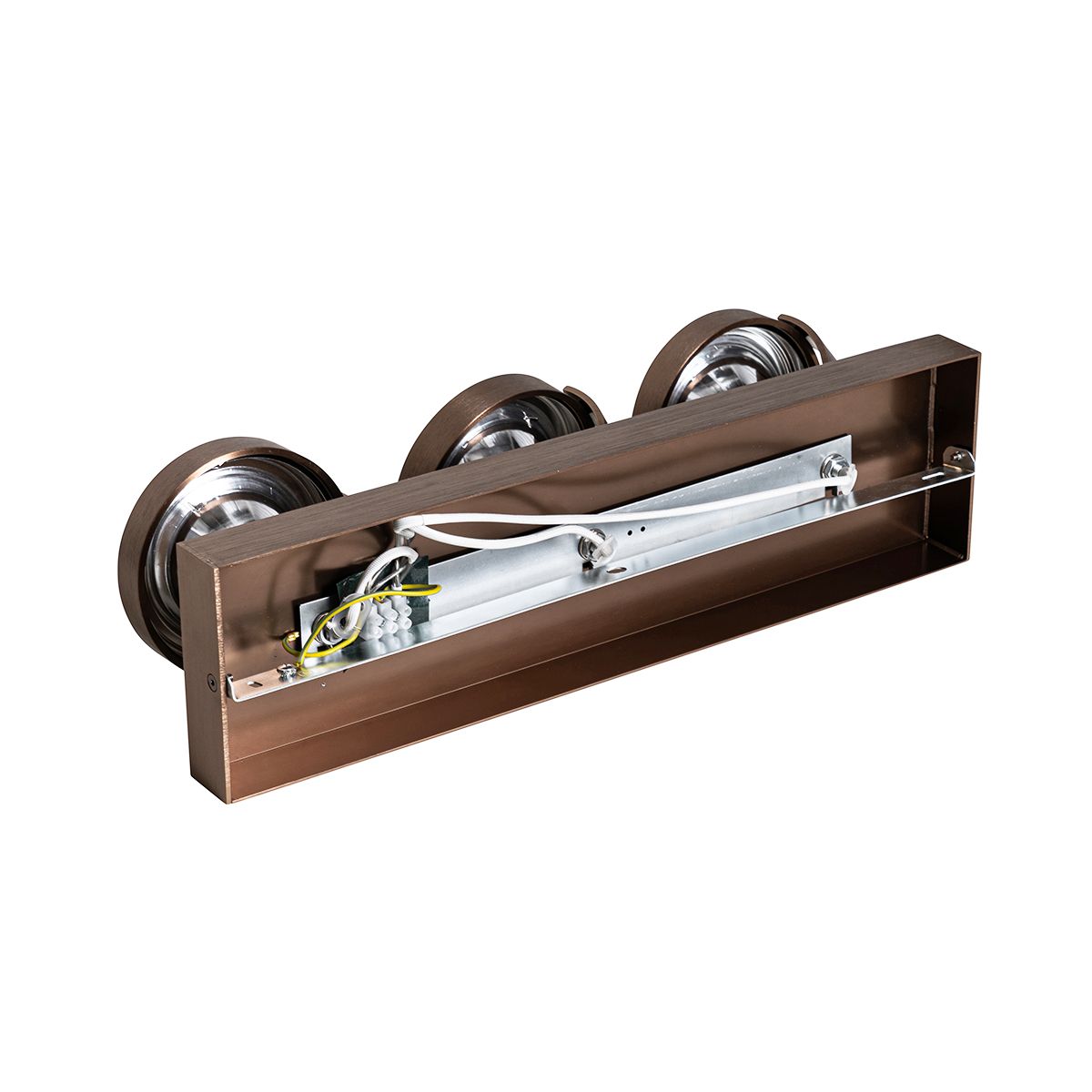 Design spot donkerbrons 3-lichts draai- en kantelbaar - Go