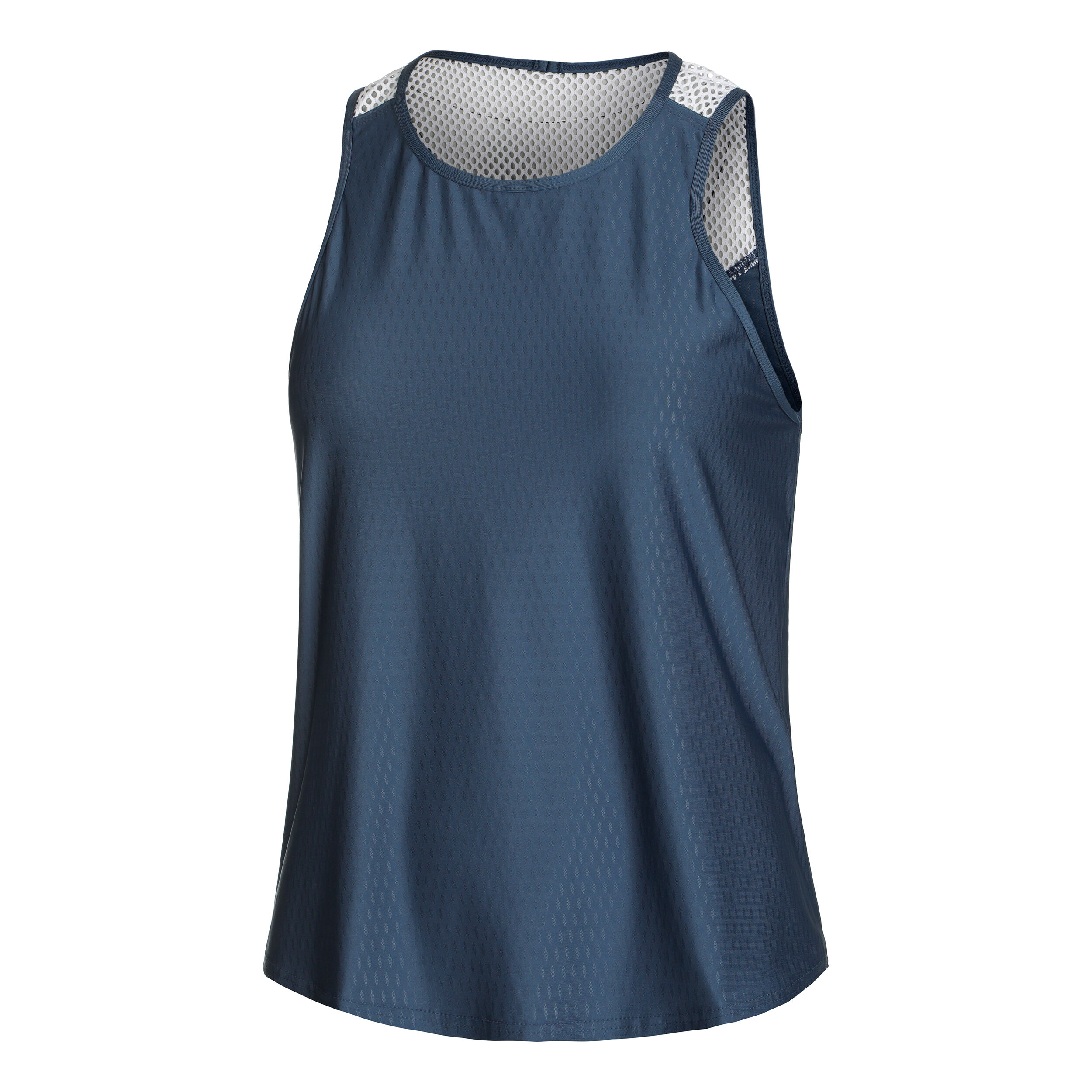 Lucky in Love Net It Be Débardeur Tank Top Femmes - Bleu , Blanc