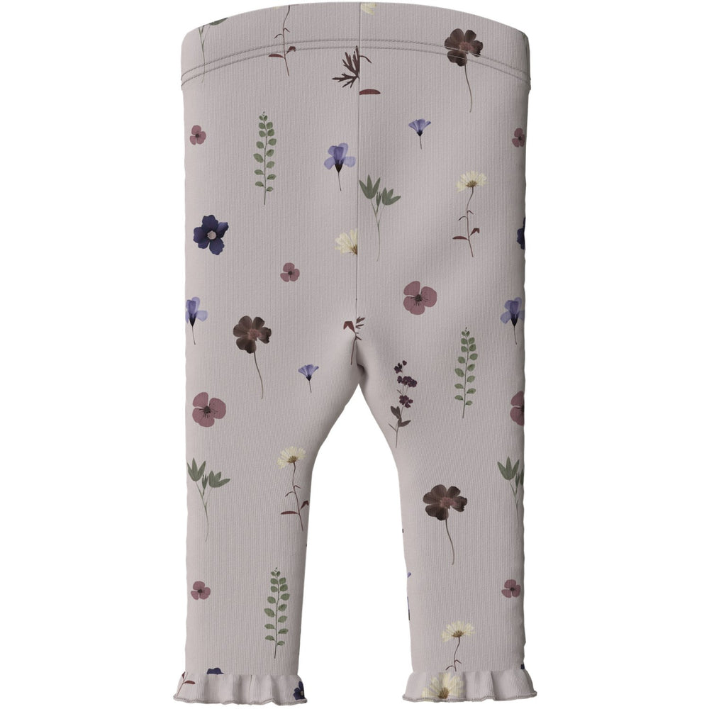 Køb Name It Lilac Ash Nbffilulu Xsl Leggings