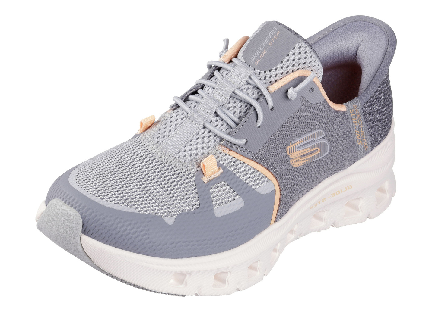 SKECHERS Sneaker mit geformter Slip-Ins Fersenplatte