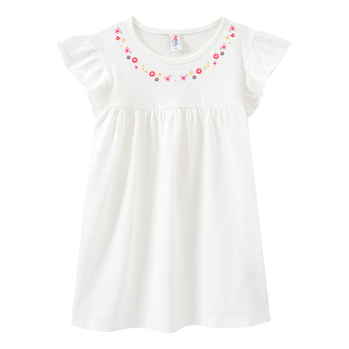 Topolino Mädchen T-Shirt mit Capri-Leggings im Set weiss / rosa / pink