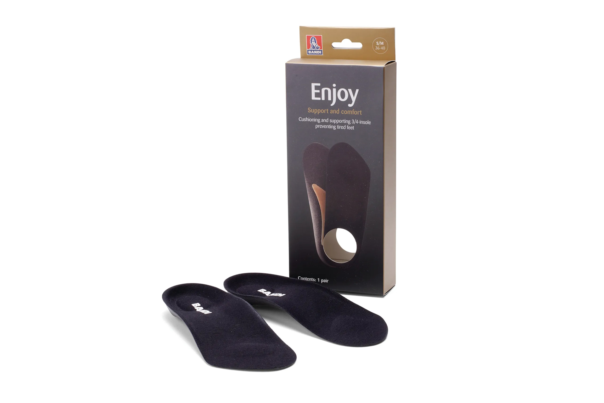 Enjoy Support & Comfort såle