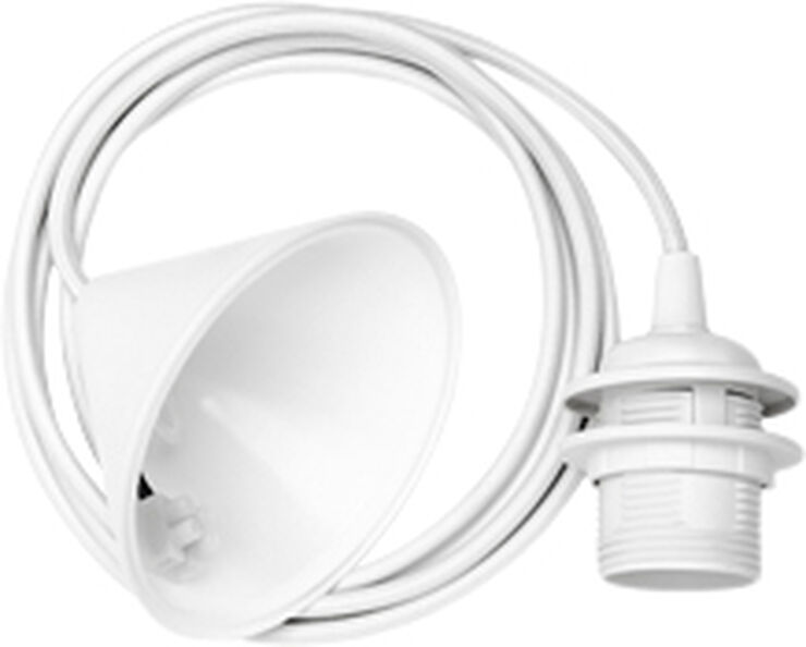 UMAGE Ophæng Hvid tekstilledning Ã 11cm, L: 2,1m Hvid