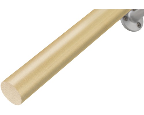 Pertura leuning, esdoorn, gelakt, L: 2000 mm, Ø 40 mm (129)