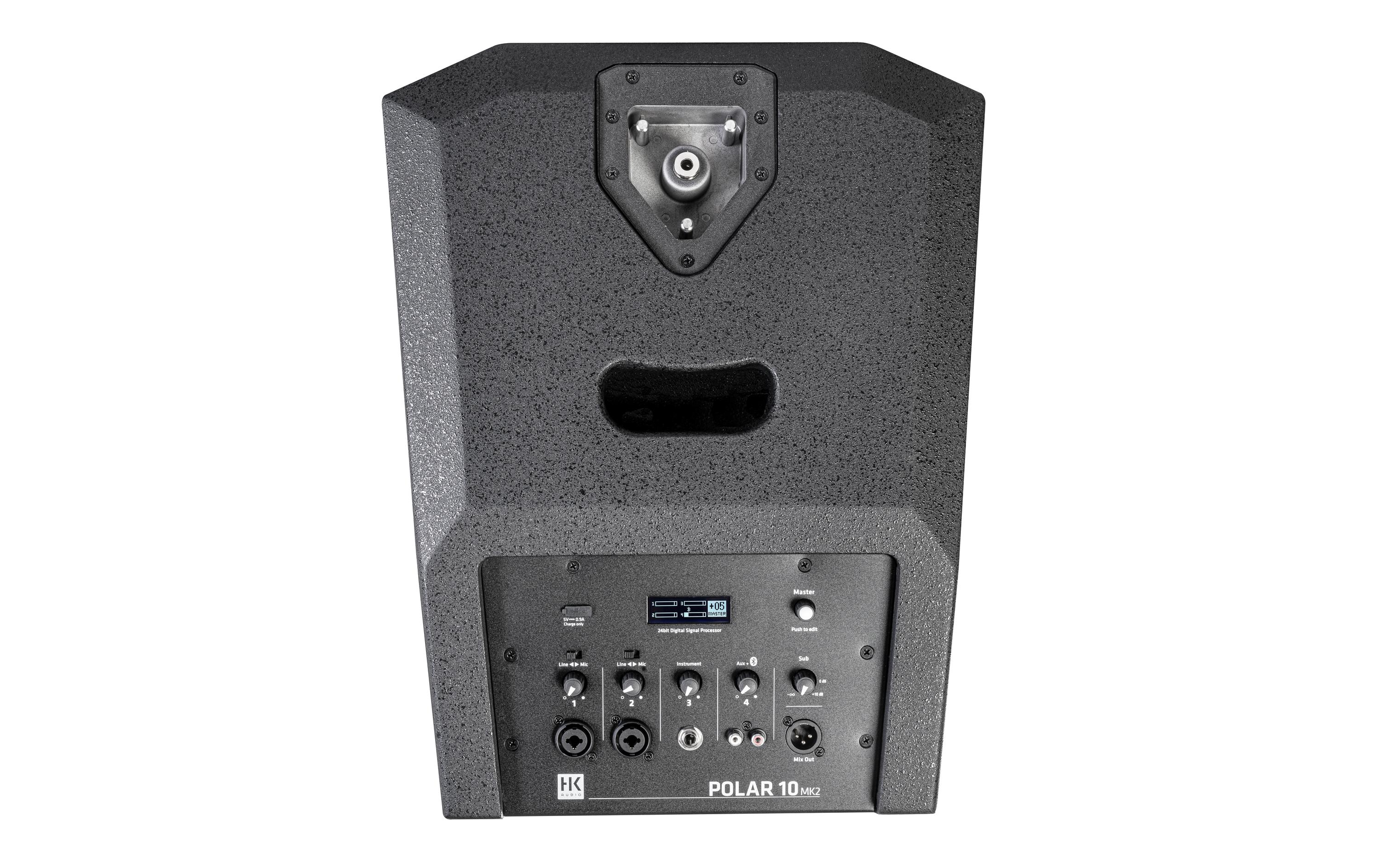 PA-System Polar 10 MK2, Schwarz<br>High-performance active column PA system