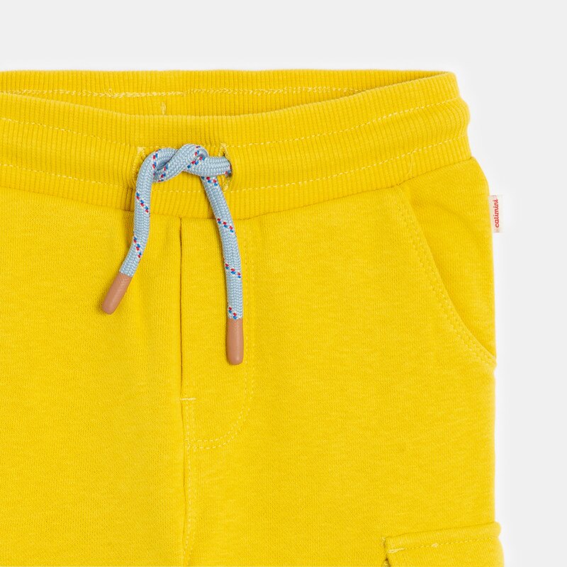 Jogging bébé garçon battle jaune en coton recyclé Catimini Jaune
